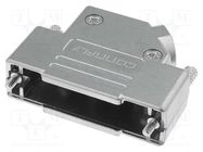 Enclosure: for D-Sub connectors; D-Sub 25pin,D-Sub HD 44pin CONNFLY