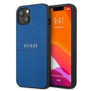 Guess Saffiano Strap Case for iPhone 13 mini 5.4&quot; - Blue, Guess