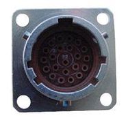 CIRCULAR CONNECTOR, RCPT, 18-35, FLANGE