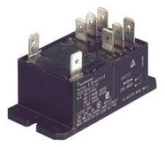 RELAY, DPST-NO, 18VDC, 30A, PANEL