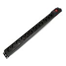 Power strip with protection Armac Multi M12 black - 12 sockets - 1,5 m