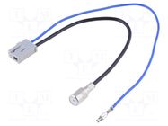 Cable; Car brand: Honda,Mazda,Suzuki; ISO; socket 4CARMEDIA
