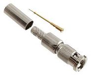 RF COAXIAL, HD BNC, STRAIGHT PLUG, 75OHM