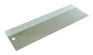 STAINLESS STEEL SOLDER PASTE SQUEEGEE 136MM X 48MM, 0.2MM THICK 18AM7644