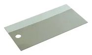 STAINLESS STEEL SOLDER PASTE SQUEEGEE 68MM X 36MM, 0.2MM THICK 18AM7645