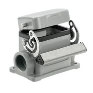 Housing (industry plug-in connectors), Base housing, End-locking clamp, lower side, Size: 3, IP65 (in plugged condition) Weidmuller