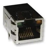 JACK, MAGNETICS POE+ 10/100, Y/G LED
