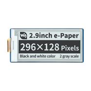 Display E-paper E-Ink - 2.9'' 296x128px - SPI - black and white - for Raspberry Pi Pico - Waveshare 19408