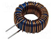 Inductor: wire; THT; 68uH; 2A; 87.6mΩ; Inductor: toroidal; Ø: 18.5mm FERYSTER