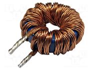 Inductor: wire; THT; 22uH; 10A; 11.4mΩ; Inductor: toroidal; Ø: 24.5mm FERYSTER