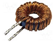 Inductor: wire; THT; 33uH; 8A; 15.9mΩ; Inductor: toroidal; Ø: 24mm FERYSTER