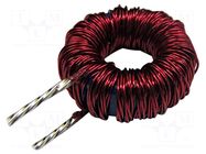 Inductor: wire; THT; 47uH; 6A; 30.8mΩ; Inductor: toroidal; Ø: 23.5mm FERYSTER