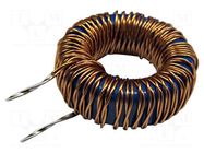 Inductor: wire; THT; 100uH; 2.4A; 83.4mΩ; Inductor: toroidal; W: 9mm FERYSTER