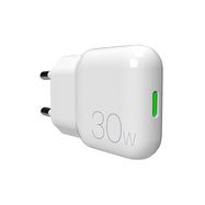 GaN Puro SLIMPRO 30W USB-C Wall Charger - White, Puro