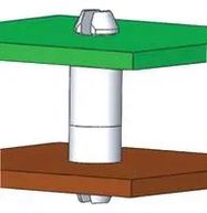 PCB MINI SUPPORT POST 12.7MM HIGH, PK40