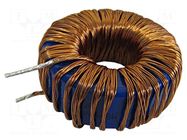 Inductor: wire; THT; 470uH; 8A; 104mΩ; Inductor: toroidal; Ø: 52mm FERYSTER