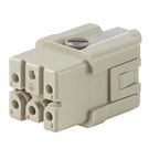Contact insert (industry plug-in connectors), Female, 250 V, 16 A, Number of poles: 5, Crimp connection, Size: 1 Weidmuller
