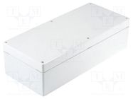 Enclosure: multipurpose; X: 160mm; Y: 360mm; Z: 101mm; EURONORD; ABS FIBOX