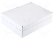 Enclosure: multipurpose; X: 230mm; Y: 300mm; Z: 87mm; EURONORD; ABS FIBOX