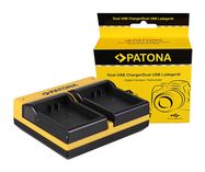 PATONA Dual Ladegerät f. Nikon EN-EL21 V2 inkl. Micro-USB Kabel, PATONA