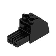 PCB plug-in connector (wire connection), 7.62 mm, Number of poles: 2, Clamping yoke connection Weidmuller