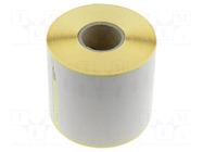 Label; 59mm; 190mm; white; Character colour: black DYMO