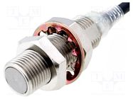 Sensor: inductive; OUT: 2-wire NC; 0÷3mm; 12÷24VDC; M12; IP67; 100mA OMRON