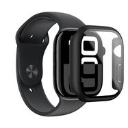 AmazingThing Radix Glass Case for Apple Watch 46mm – Black, AmazingThing