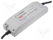 Power supply: switching; LED; 60W; 24VDC; 2.5A; 90÷264VAC; IP64 