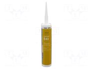 Silicone rubber; transparent; 0.31l; ELASTOSIL E43; 15min WACKER
