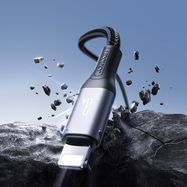 Joyroom S-A28 Flash Series 3A USB-A - Lightning cable 2m - black, Joyroom