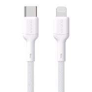 Dudao L9X 30W USB-C - Lightning Cable 1m - White, Dudao