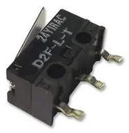 MICROSWITCH, HINGE LEVER, 3A, PCB