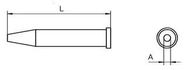 TIP, PB-FREE, 2.4MM