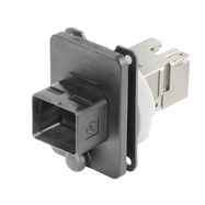 RJ45 connector, IP67, Connection 1: RJ45, Connection 2: RJ45 Weidmuller