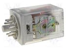 Relay: electromagnetic; DPDT; Ucoil: 12VDC; Icontacts max: 20A RELPOL
