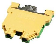 TERMINAL BLOCK, DIN RAIL, 2 POSITION, 22-8AWG