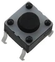 SWITCH, TACTILE SPST, 50mA, THROUGH HOLE