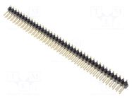 Connector: pin strips; pin header; male; PIN: 80; SMT; vertical; 2mm ADAM TECH