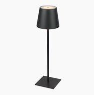 Įkraunamas, stalinis šviestuvas, 3.5W, 400lm, IP54, šiltai balta 3000K, 4000mAh, juodas