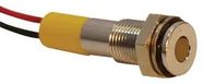 INDIC LED  FLUSH 6MM YEL 24VDC,IP67