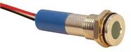 INDIC LED  FLUSH 8MM BLU 24VDC,IP67