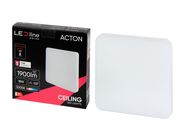 Светодиодная линейка PRIME Потолочный светильник ACTON 18W 1900lm 3000K IP54 квадратный с датчиком движения