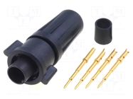 Connector: circular; plug; male; 5A; 125V; PIN: 4; EN2; soldering SWITCHCRAFT