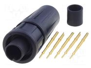 Connector: circular; plug; male; 3A; 125V; PIN: 5; EN2; soldering SWITCHCRAFT
