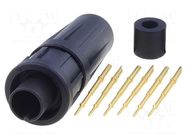 Connector: circular; plug; male; 3A; 125V; PIN: 6; EN2; soldering SWITCHCRAFT