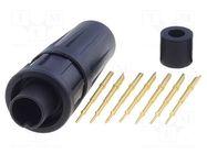 Connector: circular; plug; male; 3A; 125V; PIN: 7; EN2; soldering SWITCHCRAFT