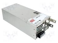 Power supply: switching; for building in,modular; 1500W; 12VDC MEAN WELL