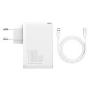 Travel Charger Baseus GaN2 Pro Quick  2x USB + 2x USB-C, 100W, EU (white), Baseus