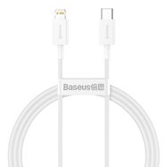 Baseus Superior Series Cable USB-C to Lightning, 20W, PD, 1m (white), Baseus